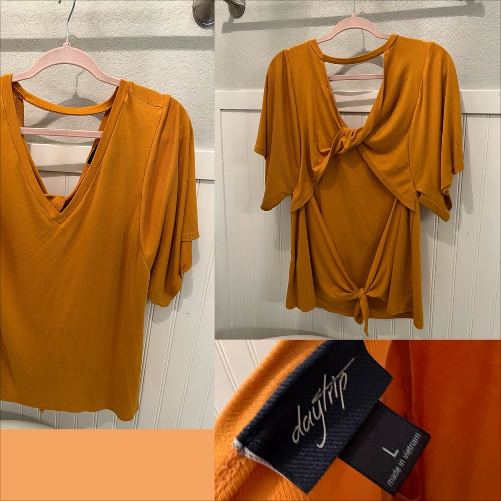 Daytrip Women's Mustard Top